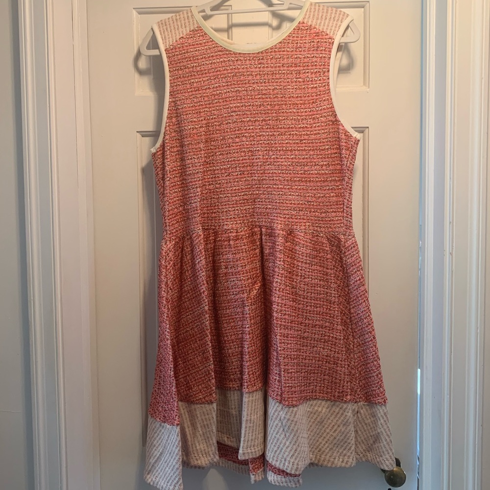ASOS Soft Tweed Fit & Flare Dress